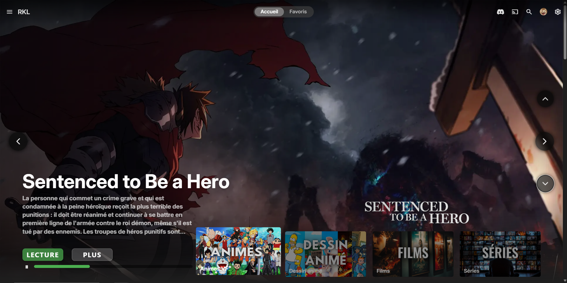 Emby home screen after decluttering showing a clean interface without Premiere prompts and promotional sections
