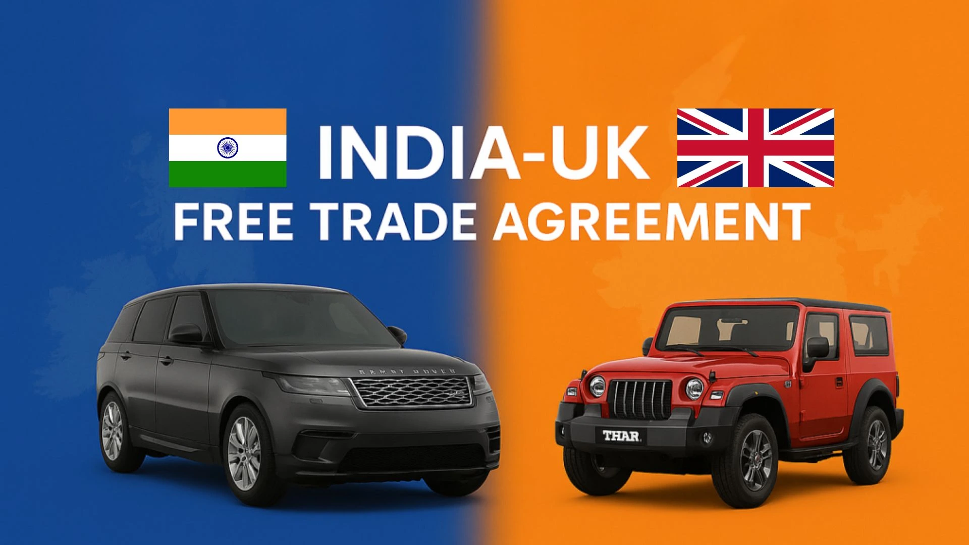 India-UK Free Trade Agreement takes effect July 15 -- how luxury car and bike prices could change