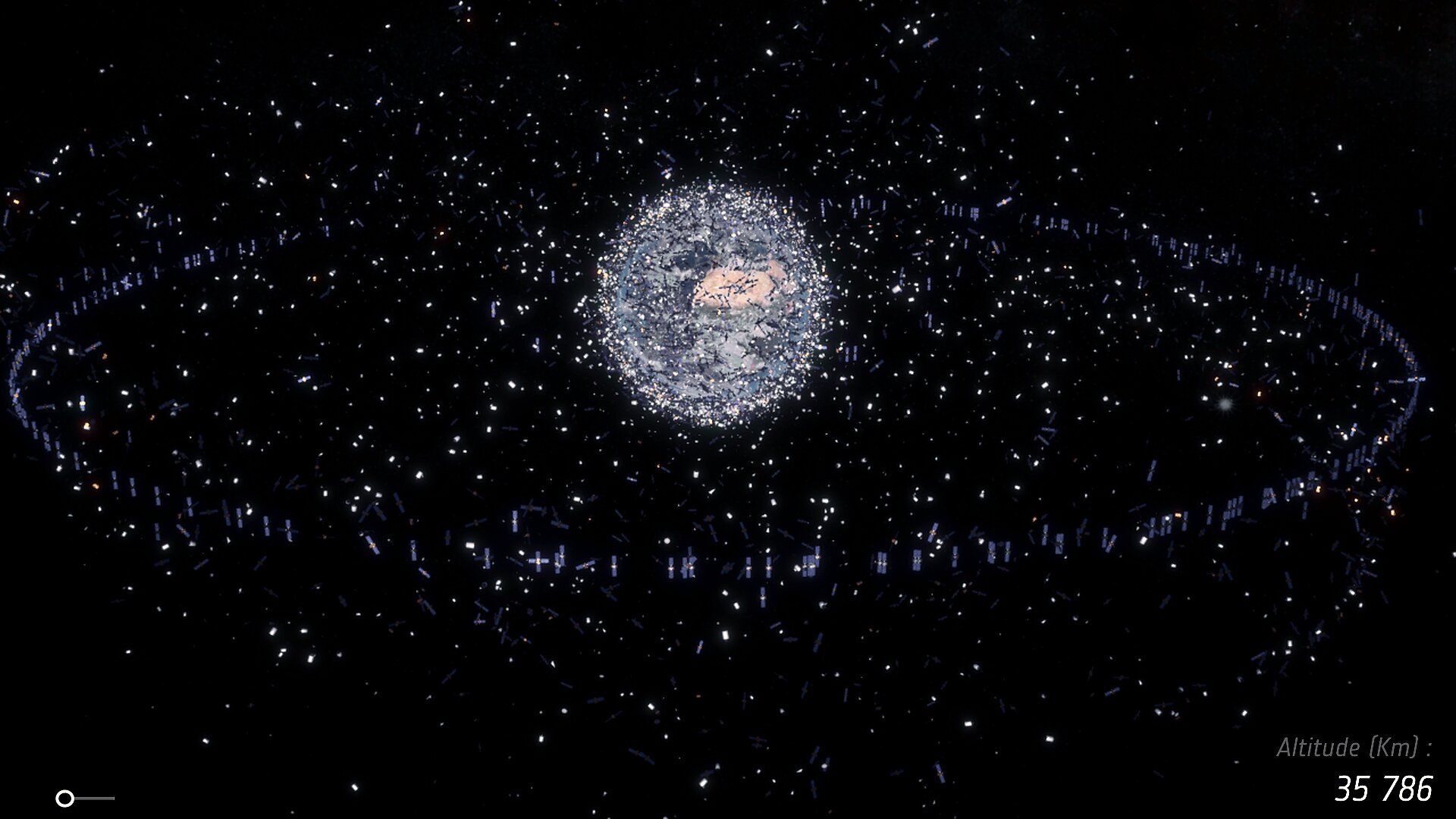 Space junk cloud discovered in key satellite orbit is a potential minefield for the costliest spacecraft